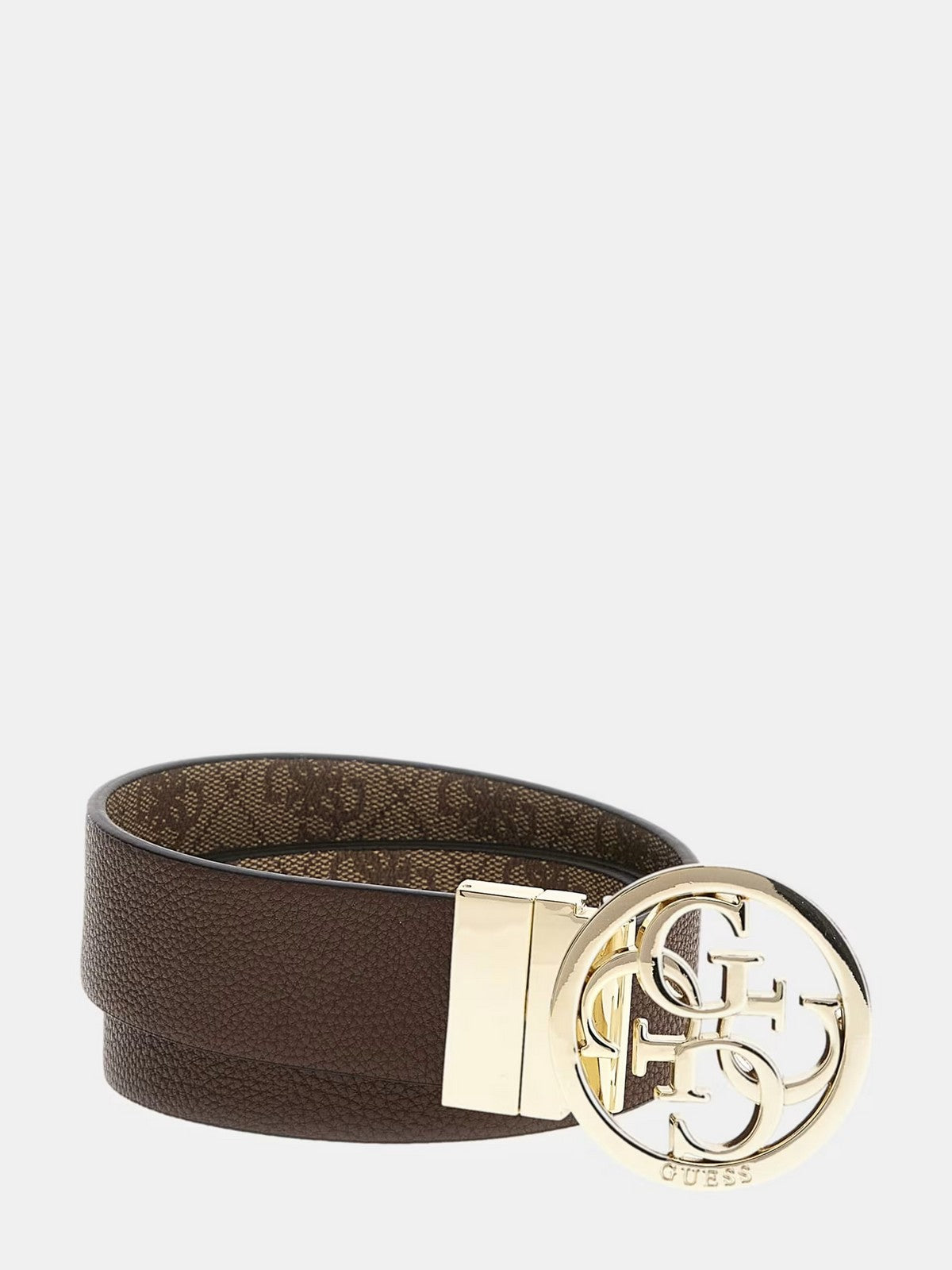 GUESS Ceinture femme Noelle Adj & Rev Pan BW9062 P4135 LTL Beige