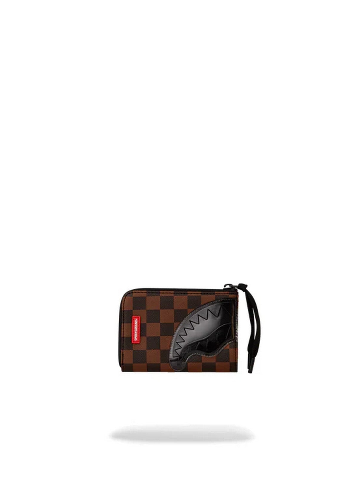 SPRAYGROUND Homme SIP CLEAR SM EYES WALLET 910W6517NSZ Marron