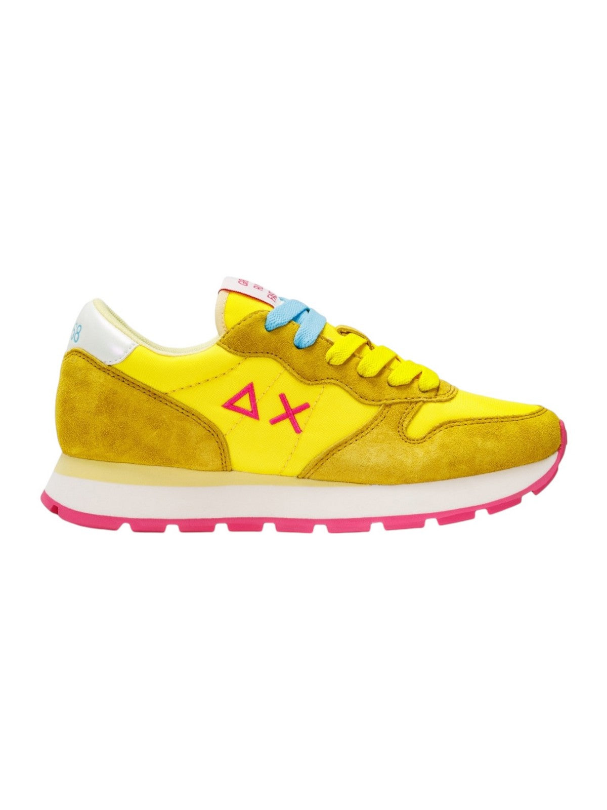 SUN68 Baskets pour femmes Ally solid nylon Z34201 23 Yellow
