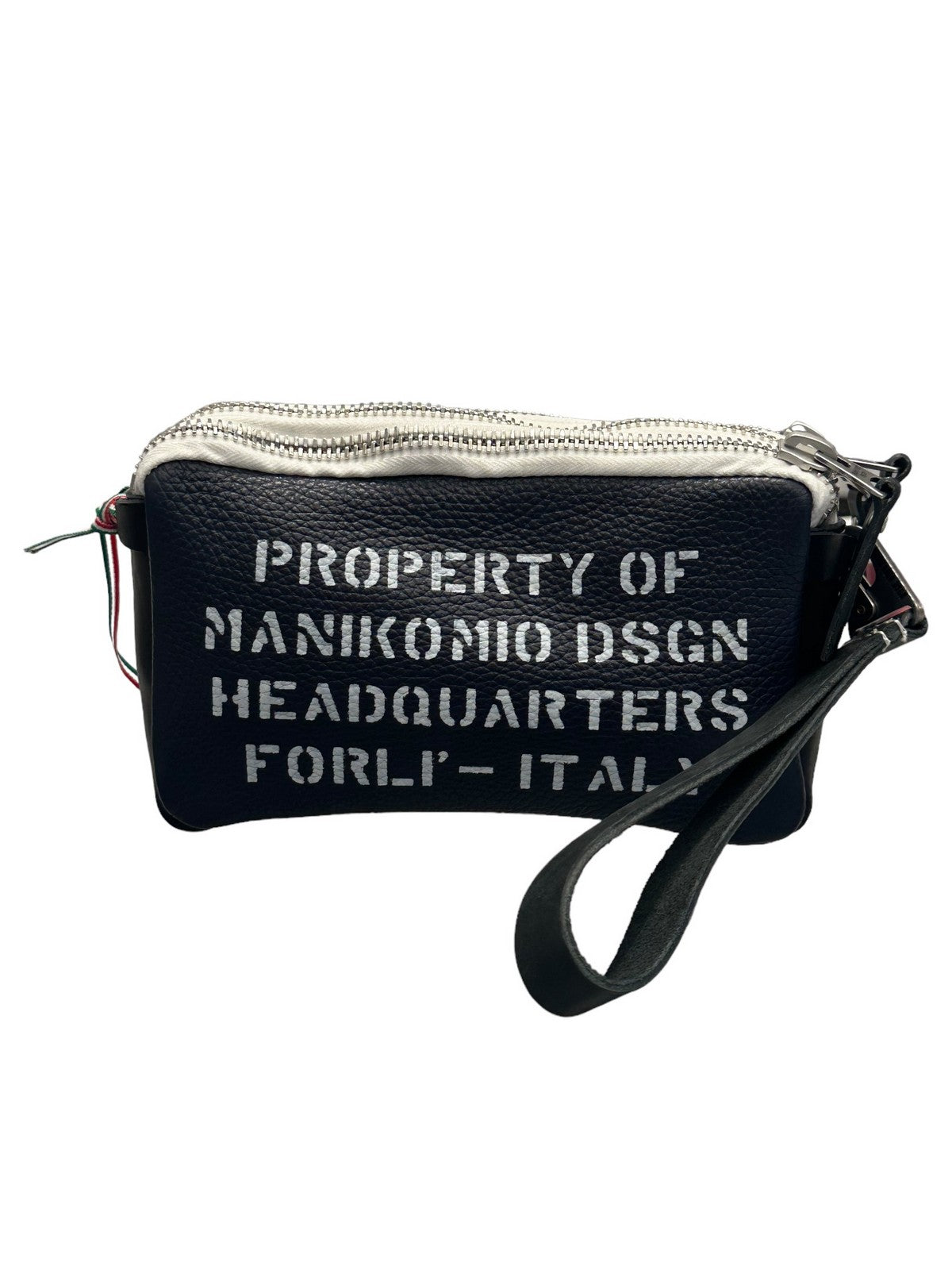 MANIKOMIO DSGN Homme Borbello CLUTCH PM12 Bleu