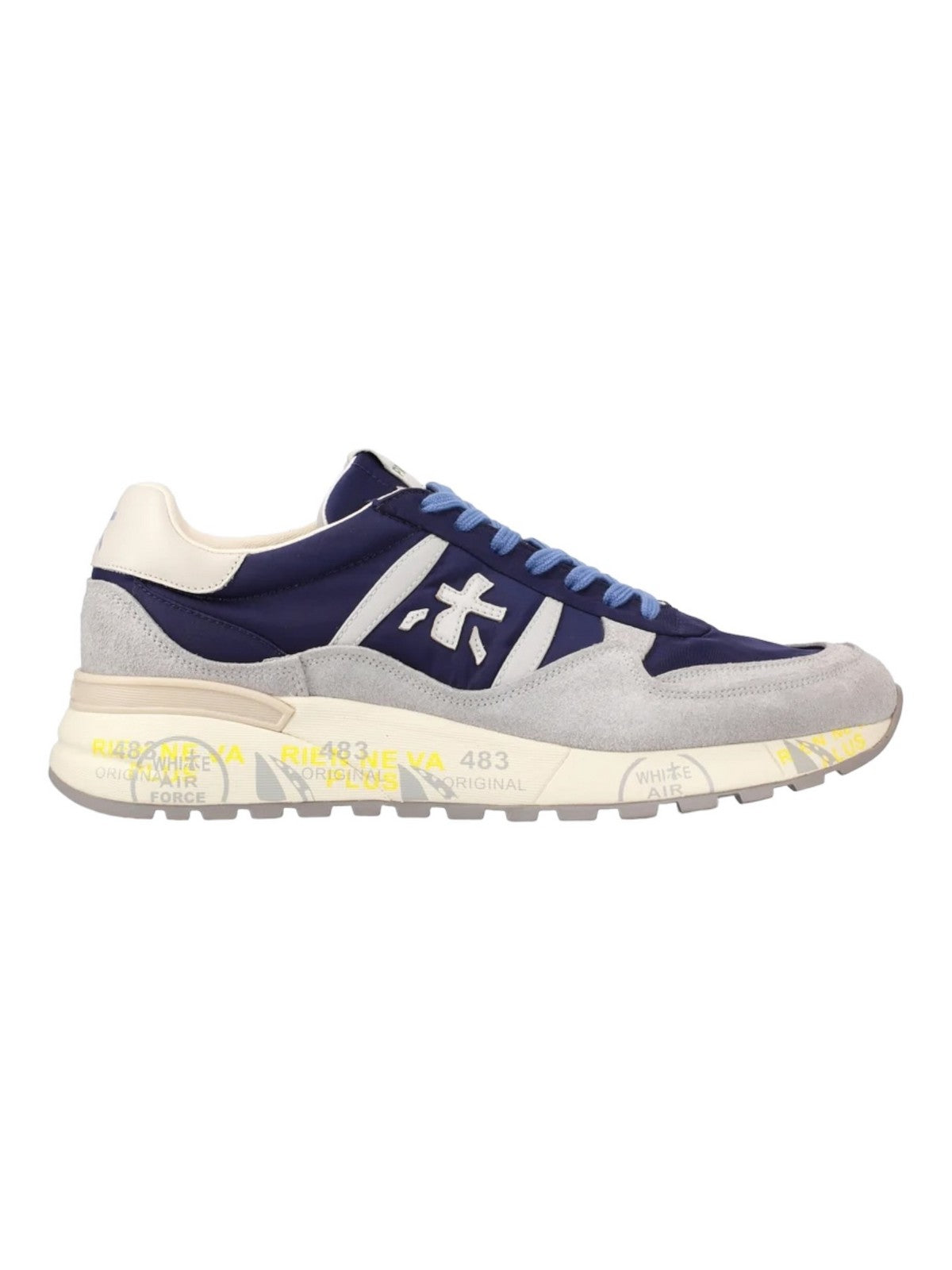 PREMIATA Hommes Sneaker LANDECK VAR 6631 Bleu