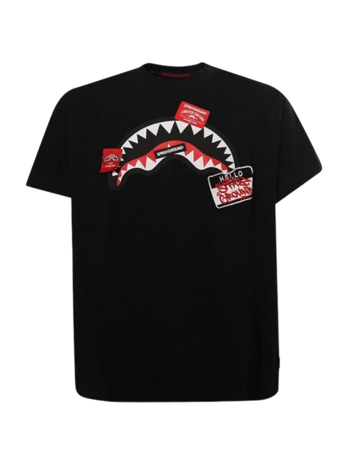 SPRAYGROUND T-Shirt et polo pour hommes SP439BLK Noir