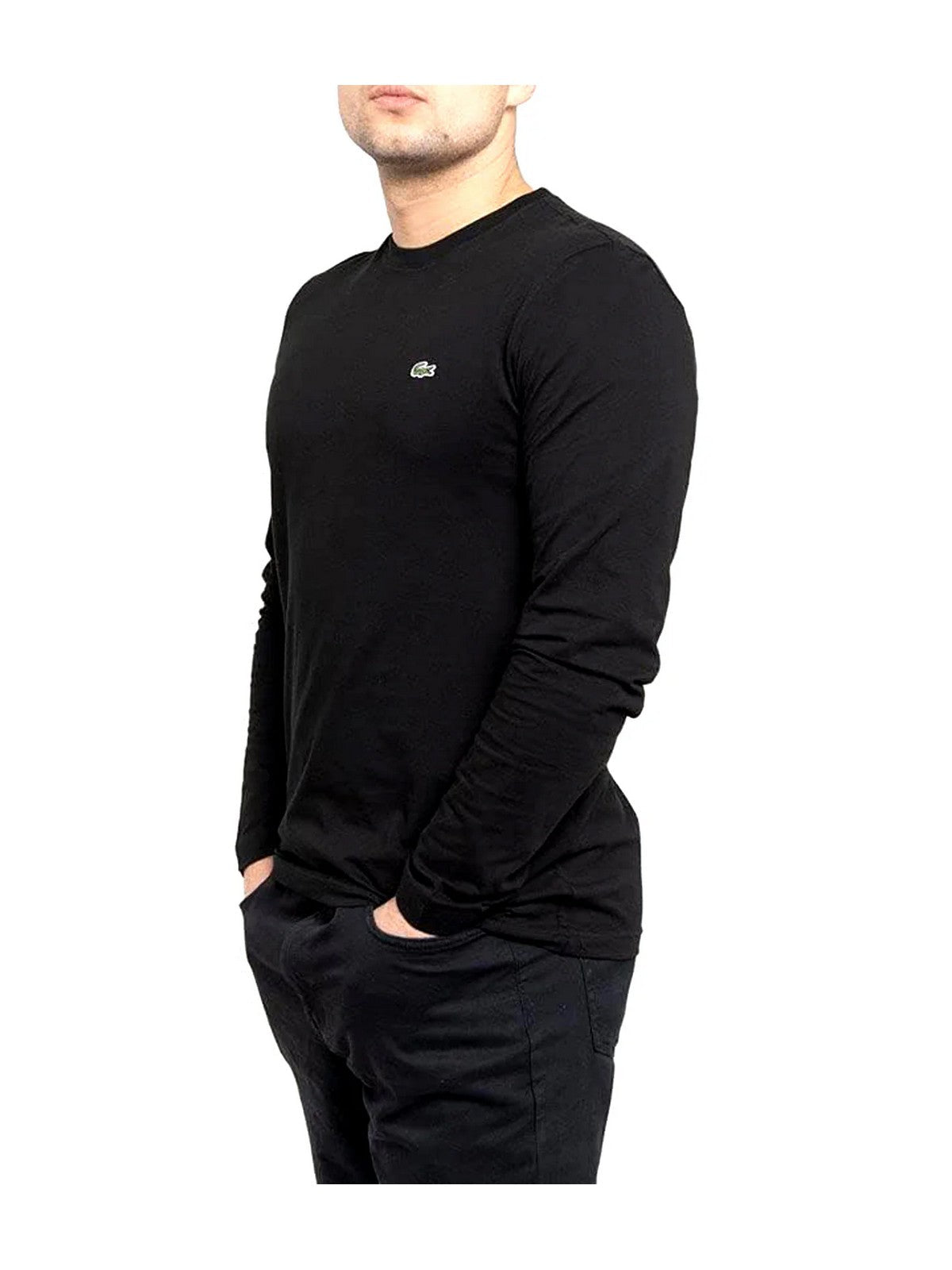 LACOSTE Hommes T-Shirt et Polo TH2040 031 Noir