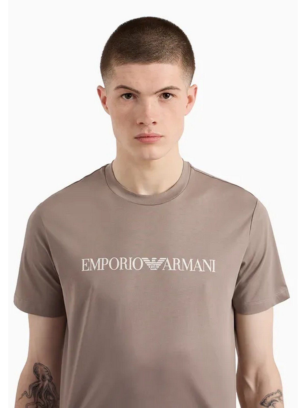 EMPORIO ARMANI Hommes T-Shirt et Polo 8N1TN5 1JPZZ 0149 Beige