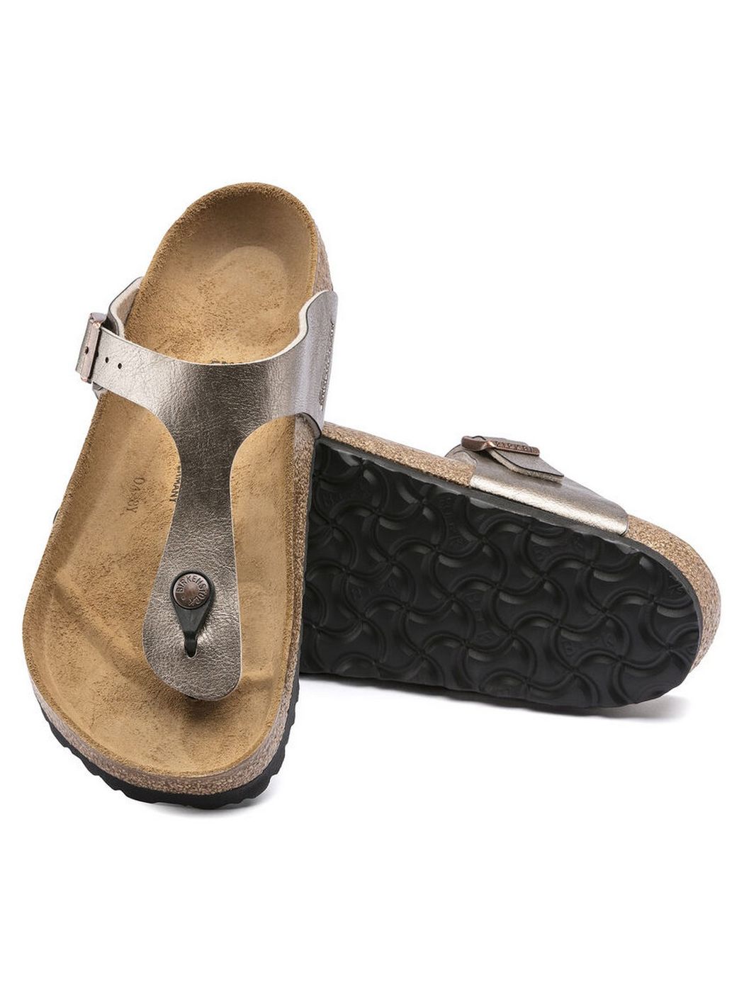 BIRKENSTOCK Sandales pour femmes Gizeh 1016144 Argent