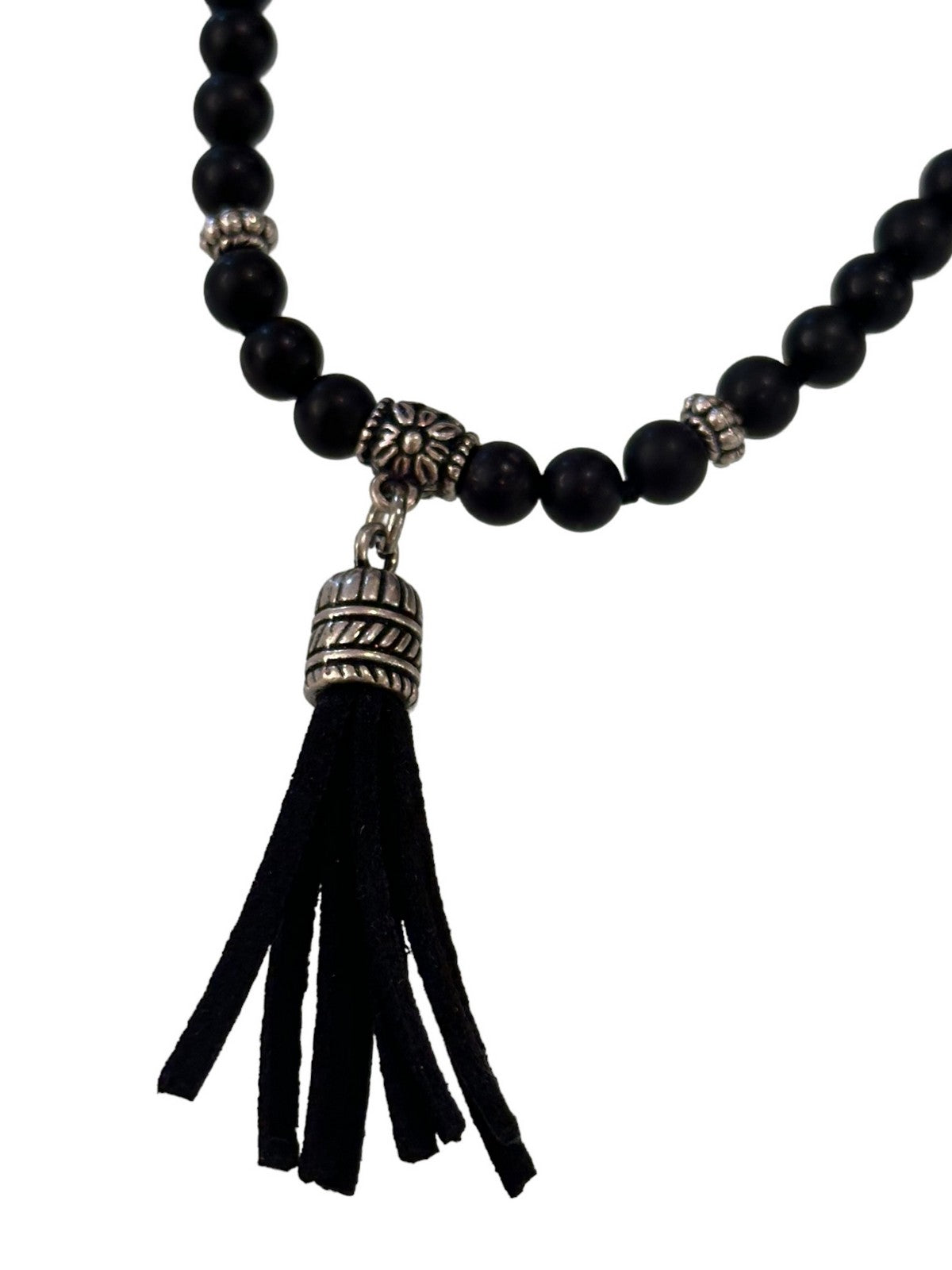 MANCINO Collier pour hommes MACO 2 Noir