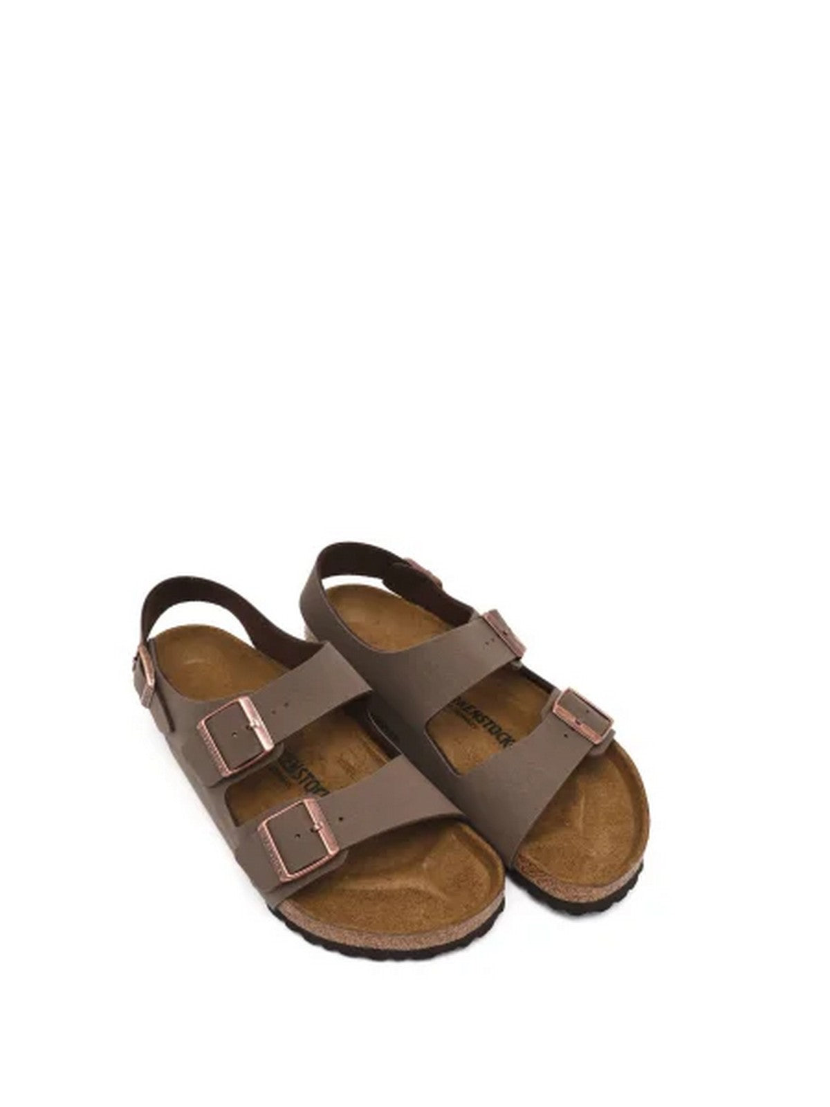 BIRKENSTOCK Hommes Sandalwood Milan 634501 Marron