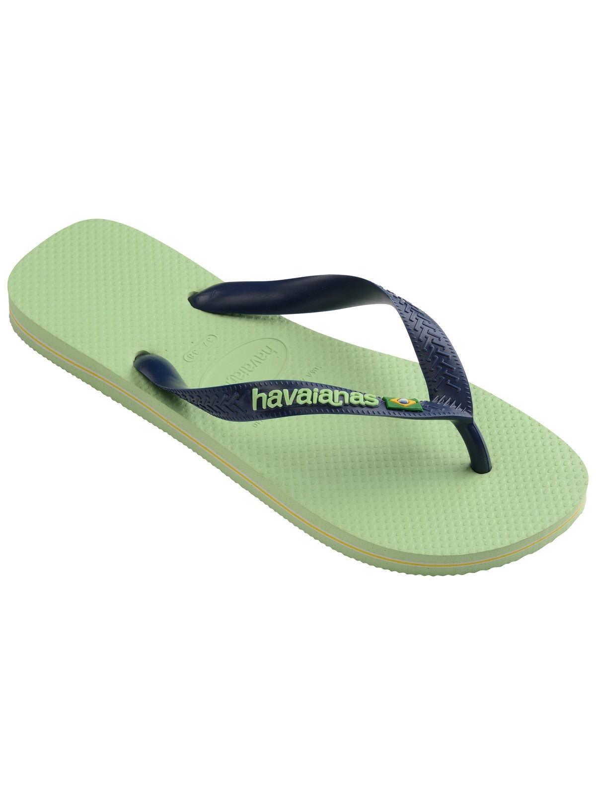 Tongs unisexes adultes HAVAIANAS Hav. Brasil logo 4110850.1822 Violet