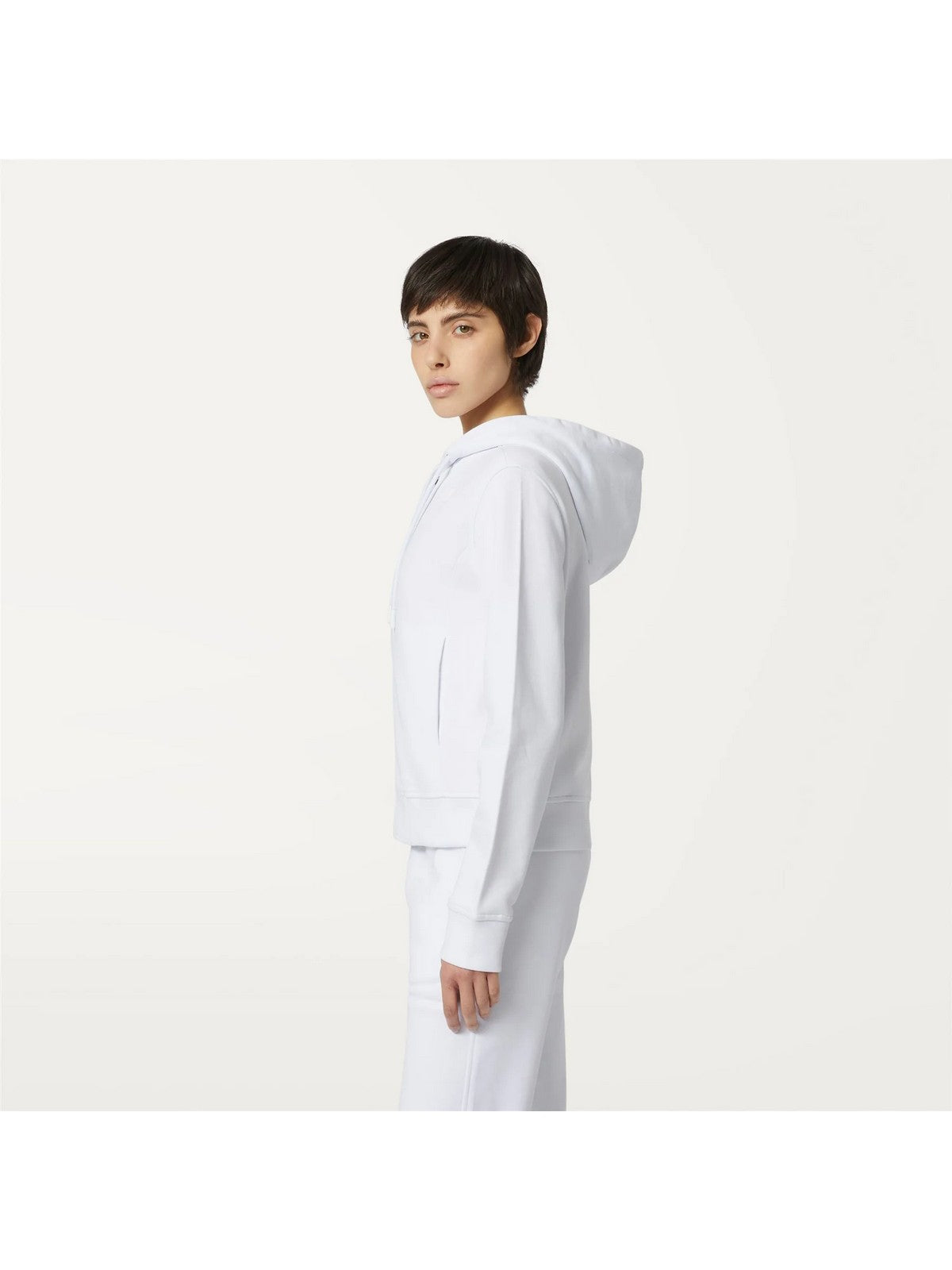 K-WAY Sweatshirt Femme Deline K8122IW 001 Blanc
