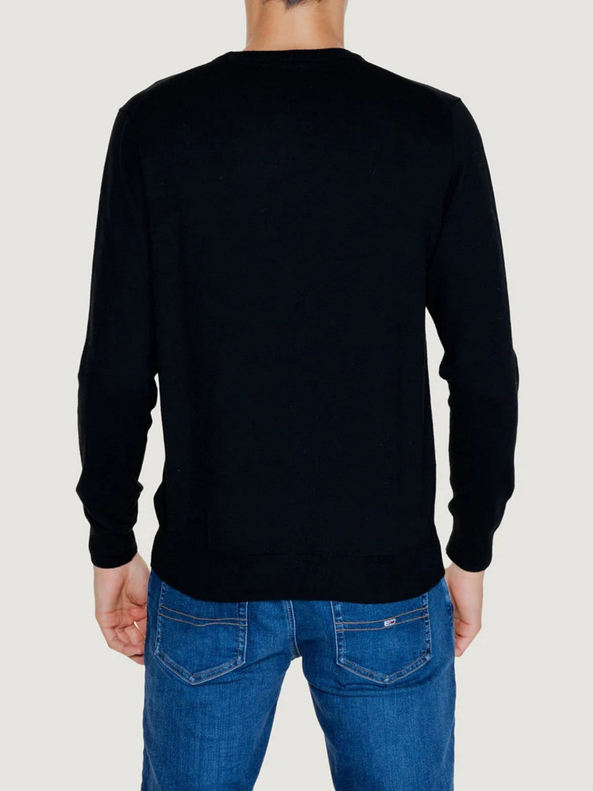 Pull GUESS Hommes Daniel Cn Ls Basic S M4YR01 Z3052 JBLK Noir