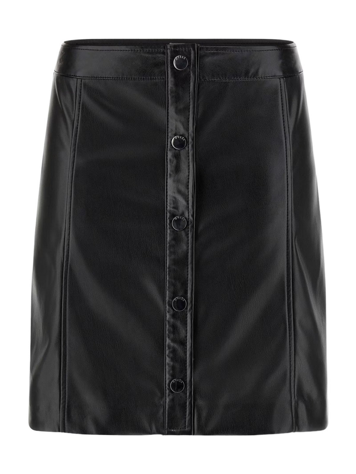 GUESS Jupe Femme CAROLA FAUX LEATHER MINI SKIRT W3YD65 WF8Q0 JBLK Noir