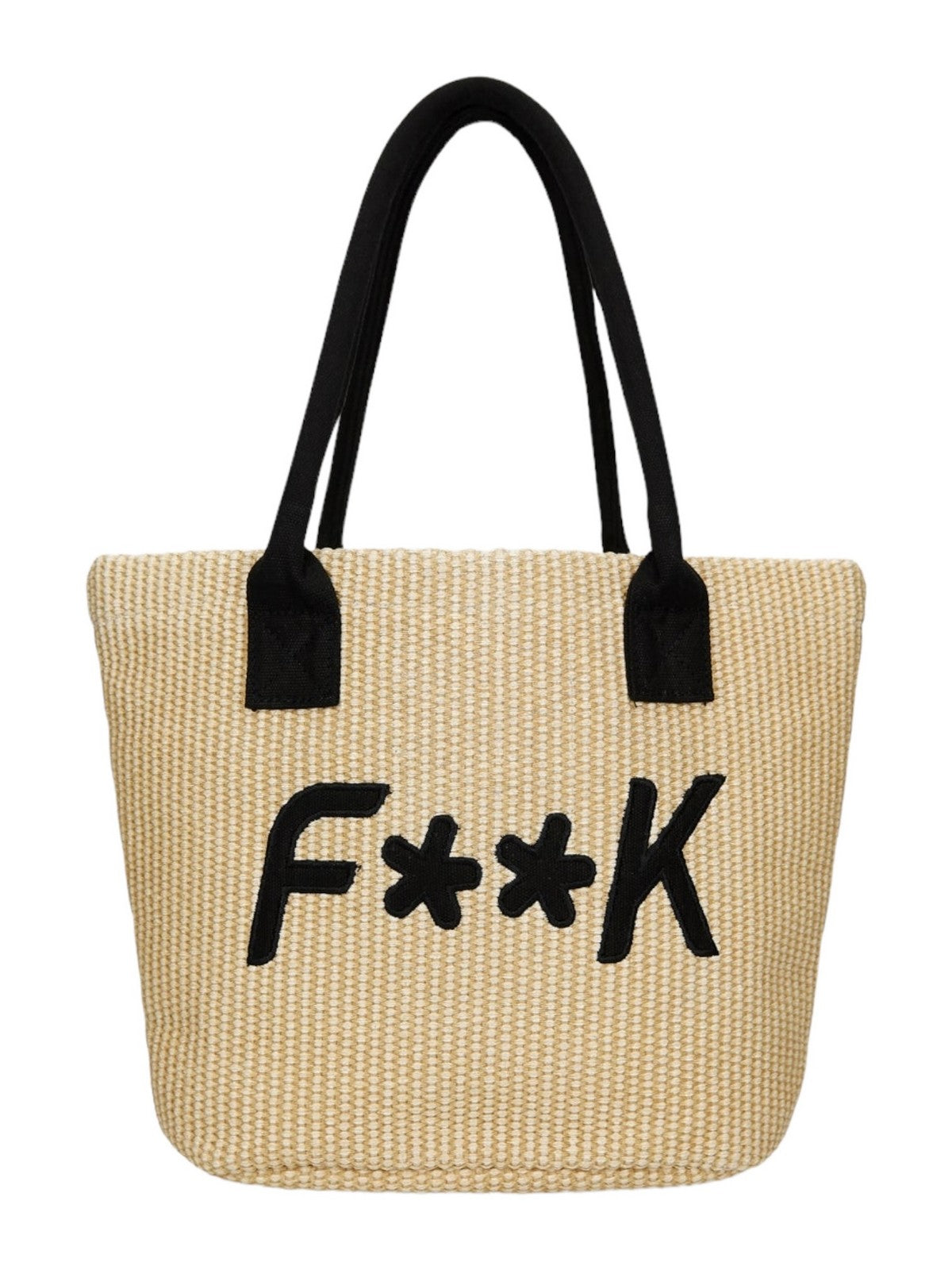 Sac de plage pour dames F**K FK24-A060BG Beige