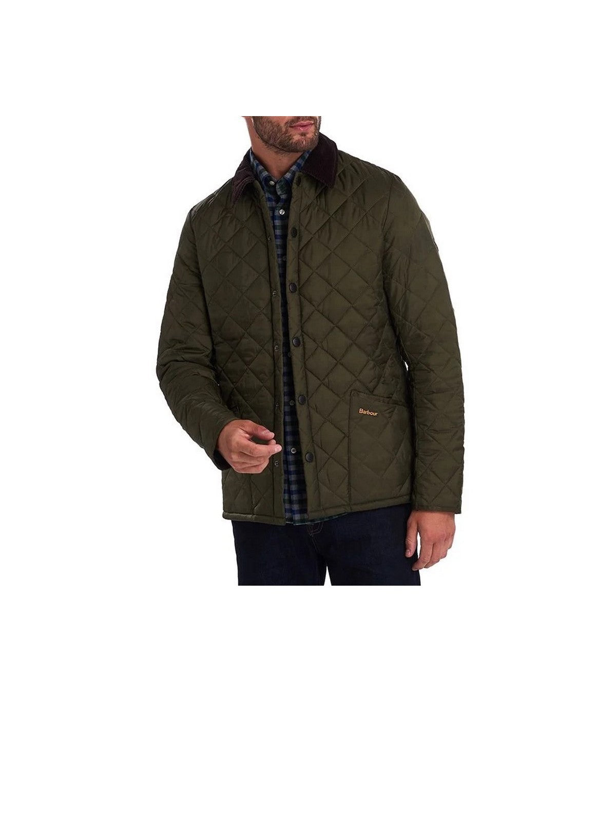 Veste Heritage Liddesdale pour hommes BARBOUR MQU0240 OL71 Green