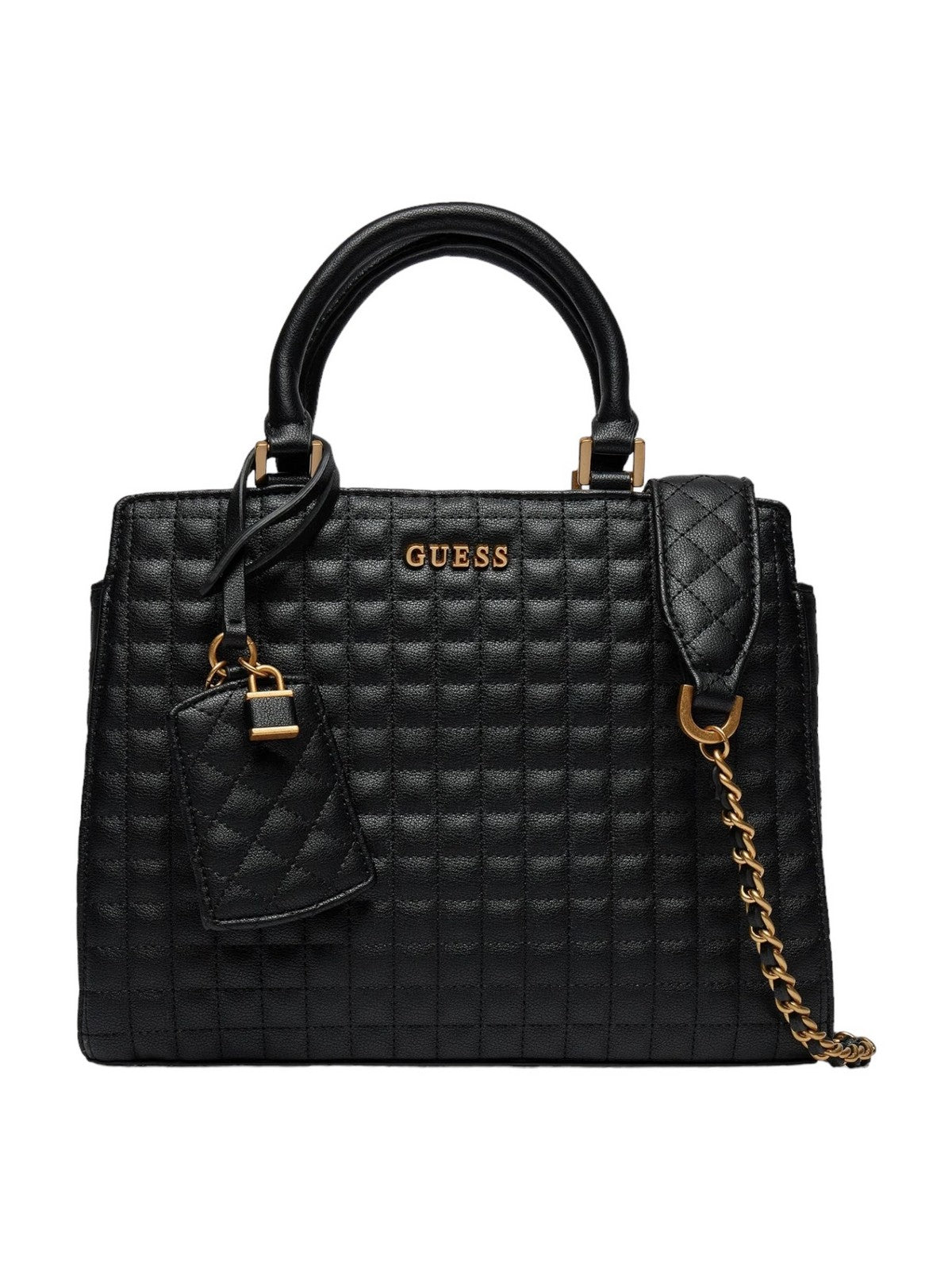 GUESS Sac Tia Luxury Satchel HWQA91 87060 BLA Noir