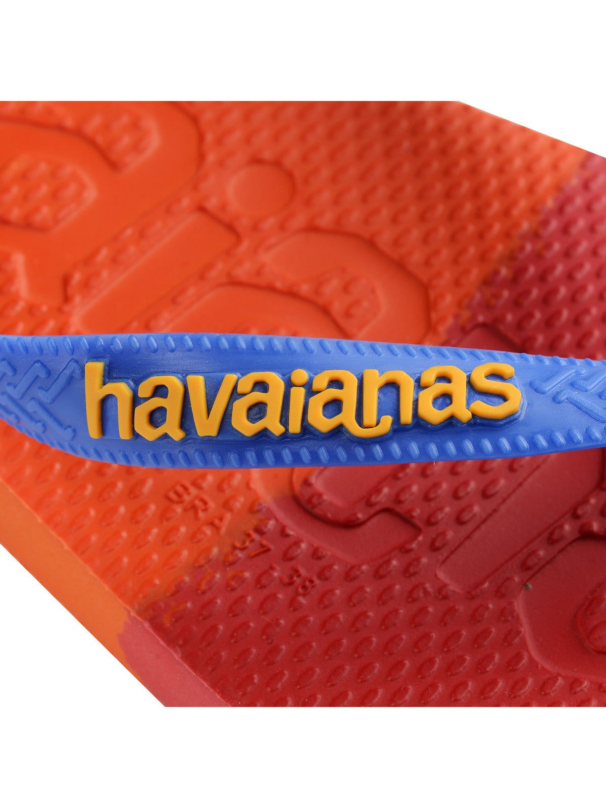 HAVAIANAS Tongs hommes Hav. Top logomania couleurs II 4147526.3847 Bleu