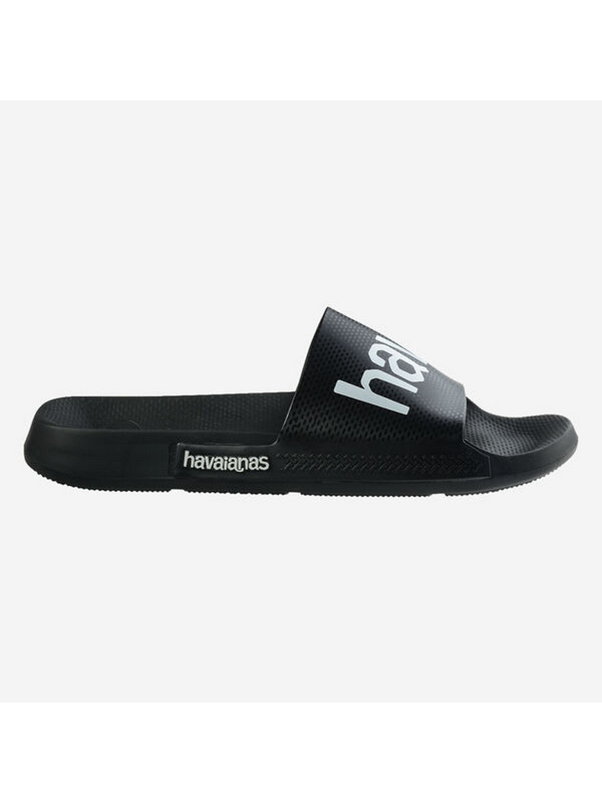 HAVAIANAS Chausson unisexe adulte Hav. Slide Classic Logomania 4148124.1069 Noir