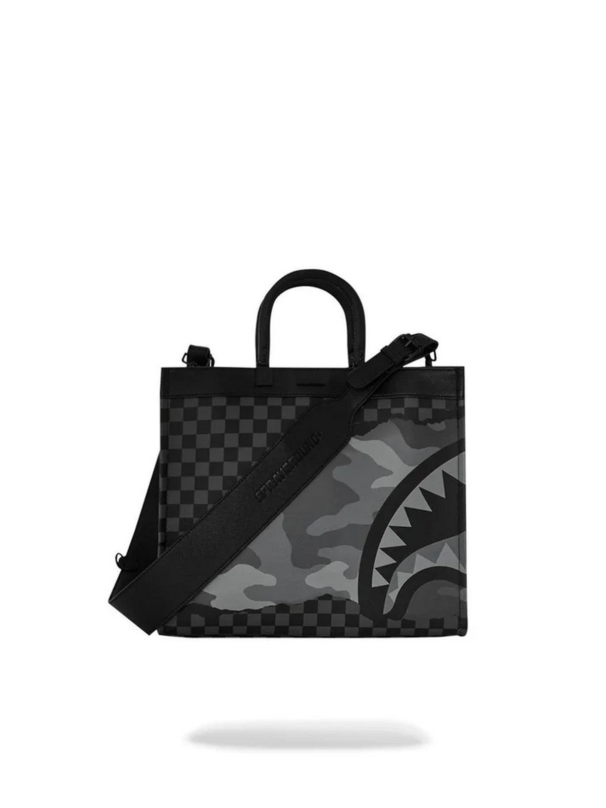 SPRAYGROUND Hommes SPLIT UP CAMO TEAR TORTUGA TOTE 910T6580NSZ Noir