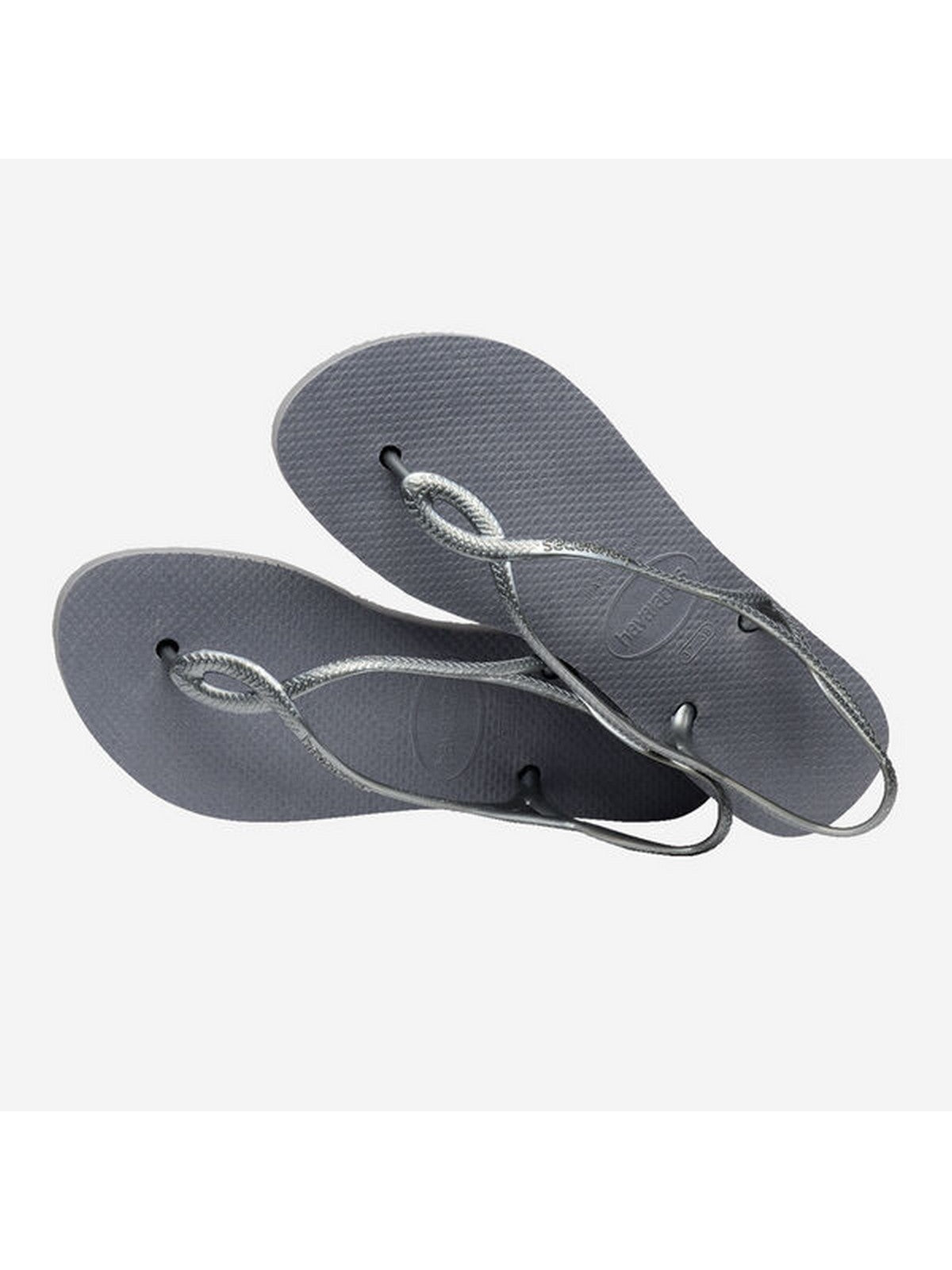 HAVAIANAS Tongs pour femmes Hav. Luna Flatform 4148600.5178 Gris