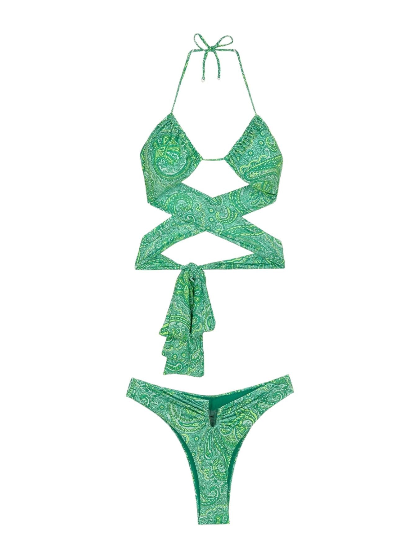 F**K Maillot de bain femme FK24-0700X12 Vert