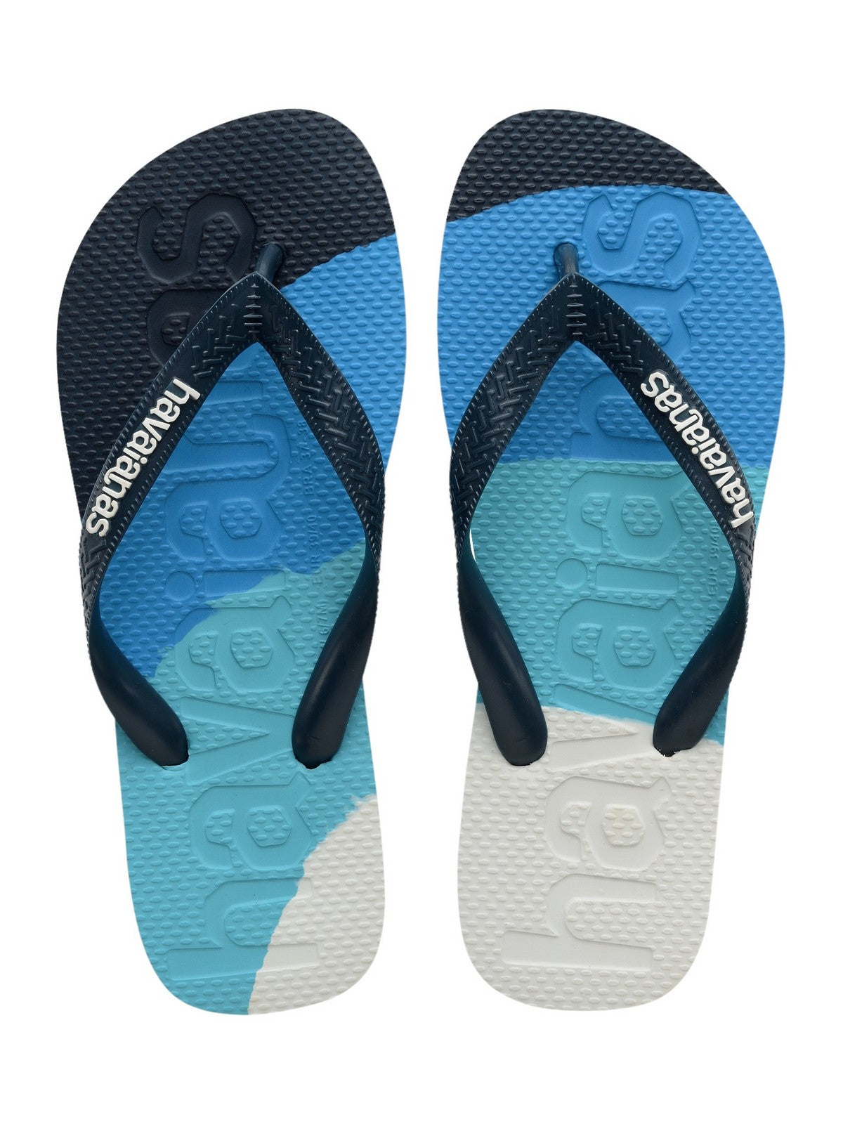 Tongs HAVAIANAS Hommes Hav. Top logomania couleurs II 4147526.5558 Bleu