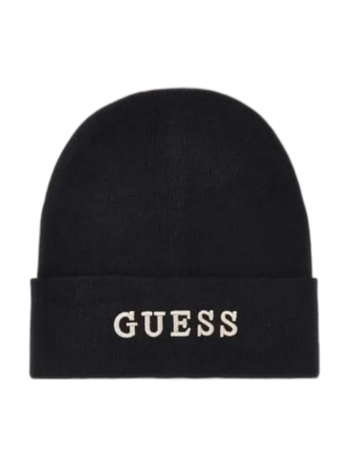 GUESS BEANIE AW5189 POL01 BLA Chapeau noir pour femmes