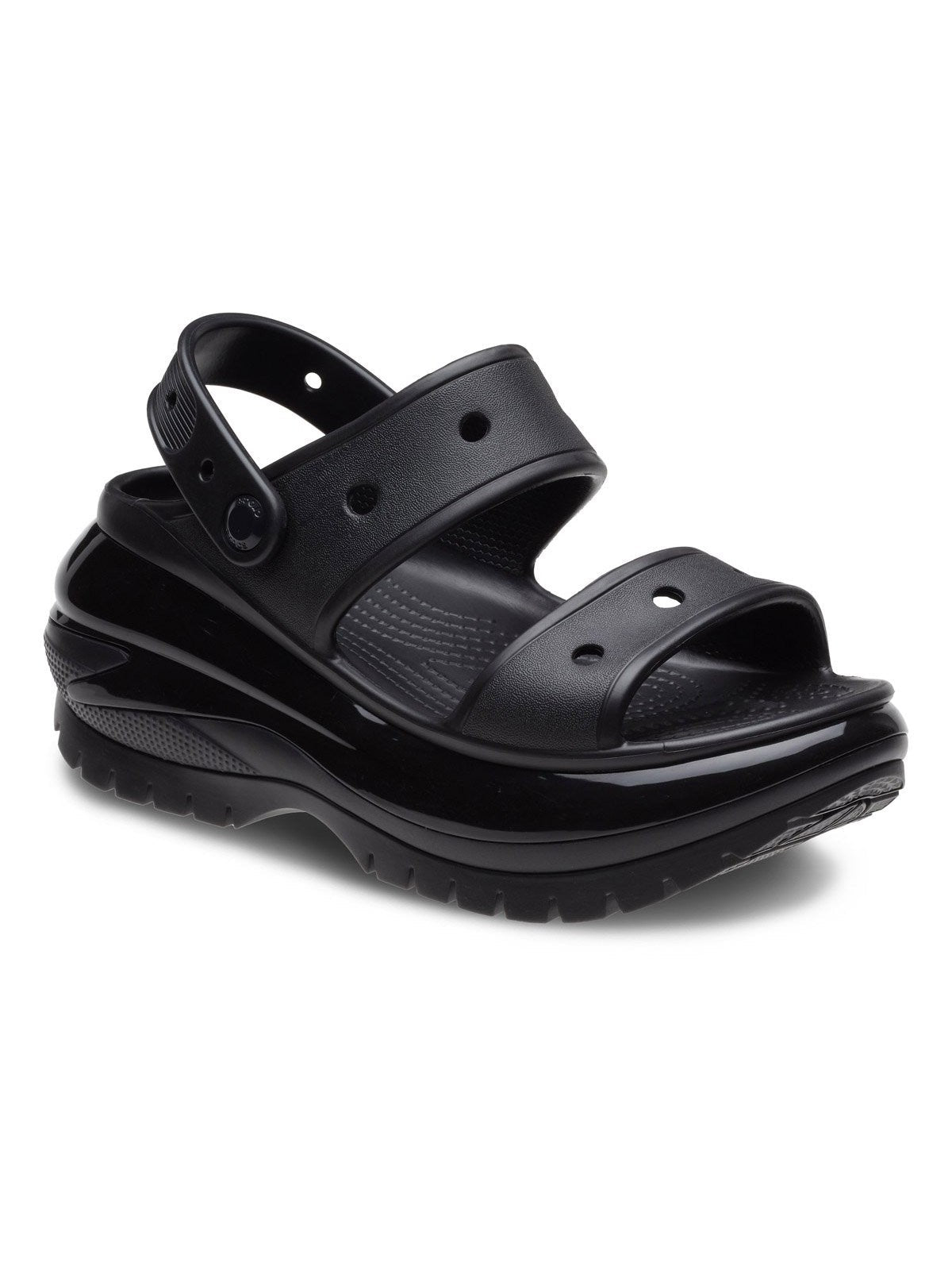 CROCS Classic Mega Crush Sandal W 207989 001 Noir pour femme