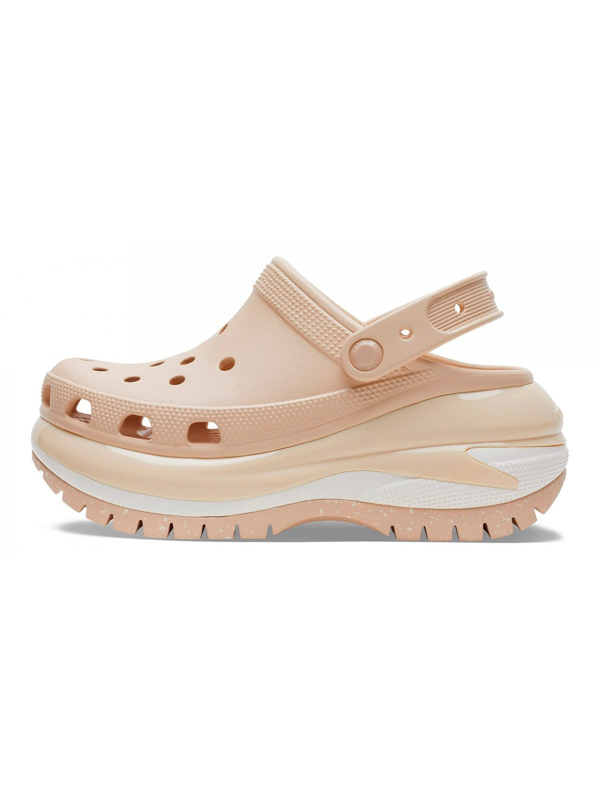 CROCS Classic Mega Crush Clog W 207988 2DS Beige pour femme