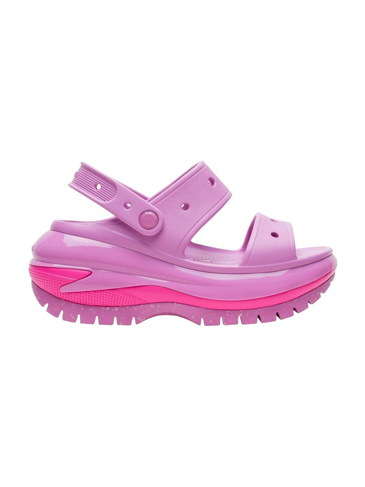 CROCS Classic Mega Crush Sandal W 207989 6WQ Pink pour femme