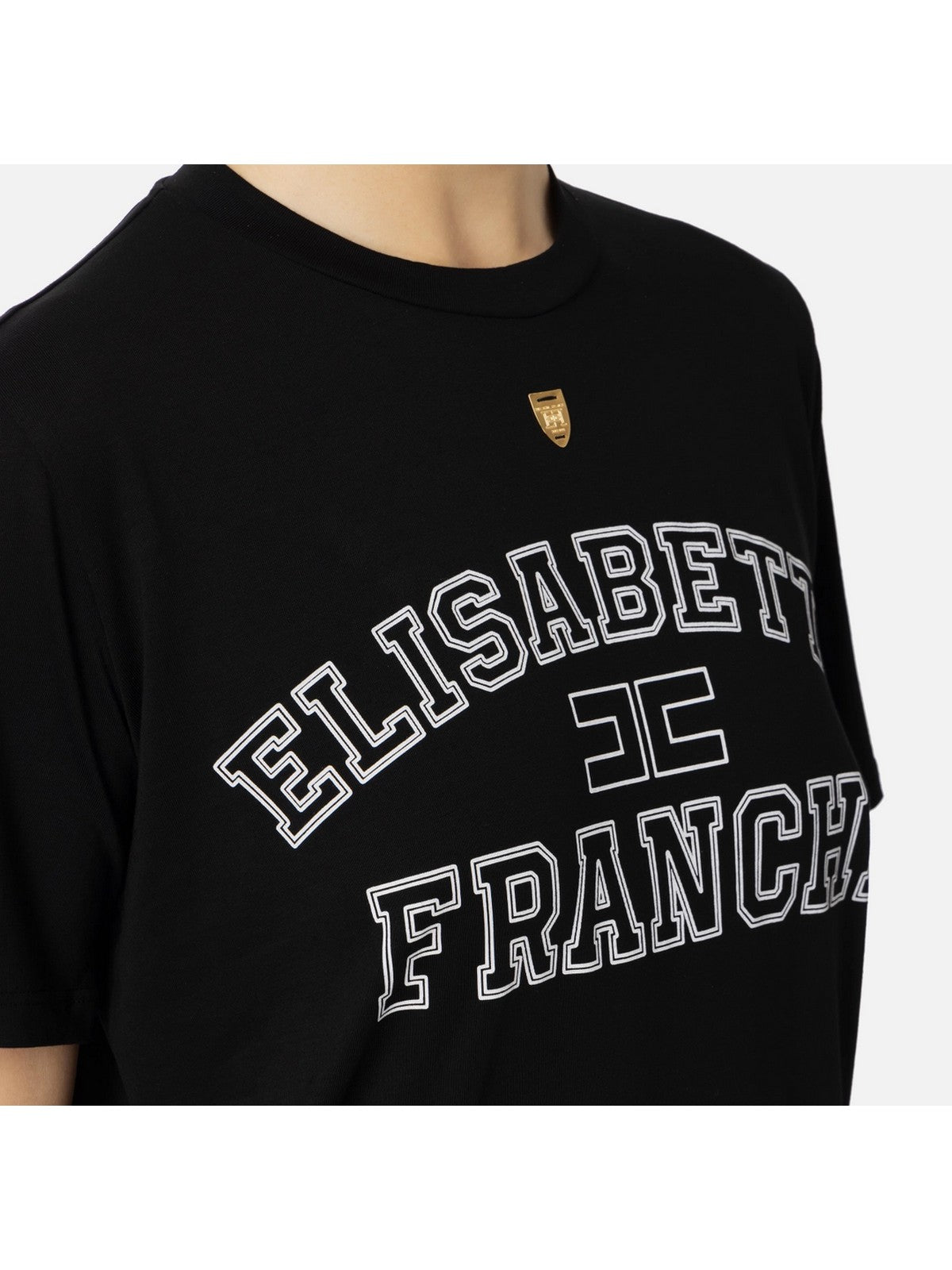 ELISABETTA FRANCHI T-Shirt et polo pour femmes MA01546E2 110 Noir