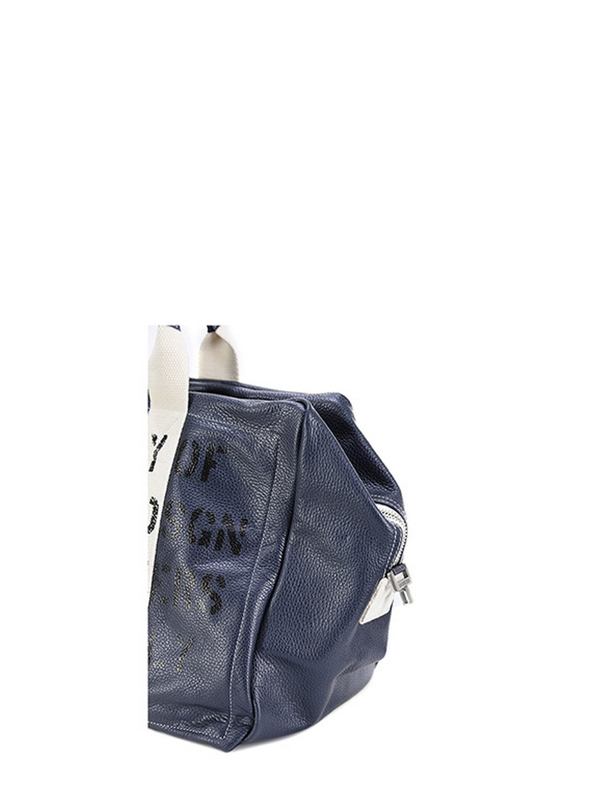 MANIKOMIO DSGN Sac en cuir Icon pour homme AN6505-1 PM12 Bleu