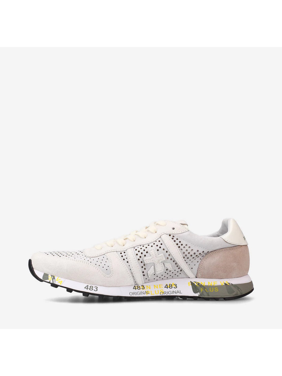 PREMIATA Hommes Sneaker ERIC VAR 6606 Blanc