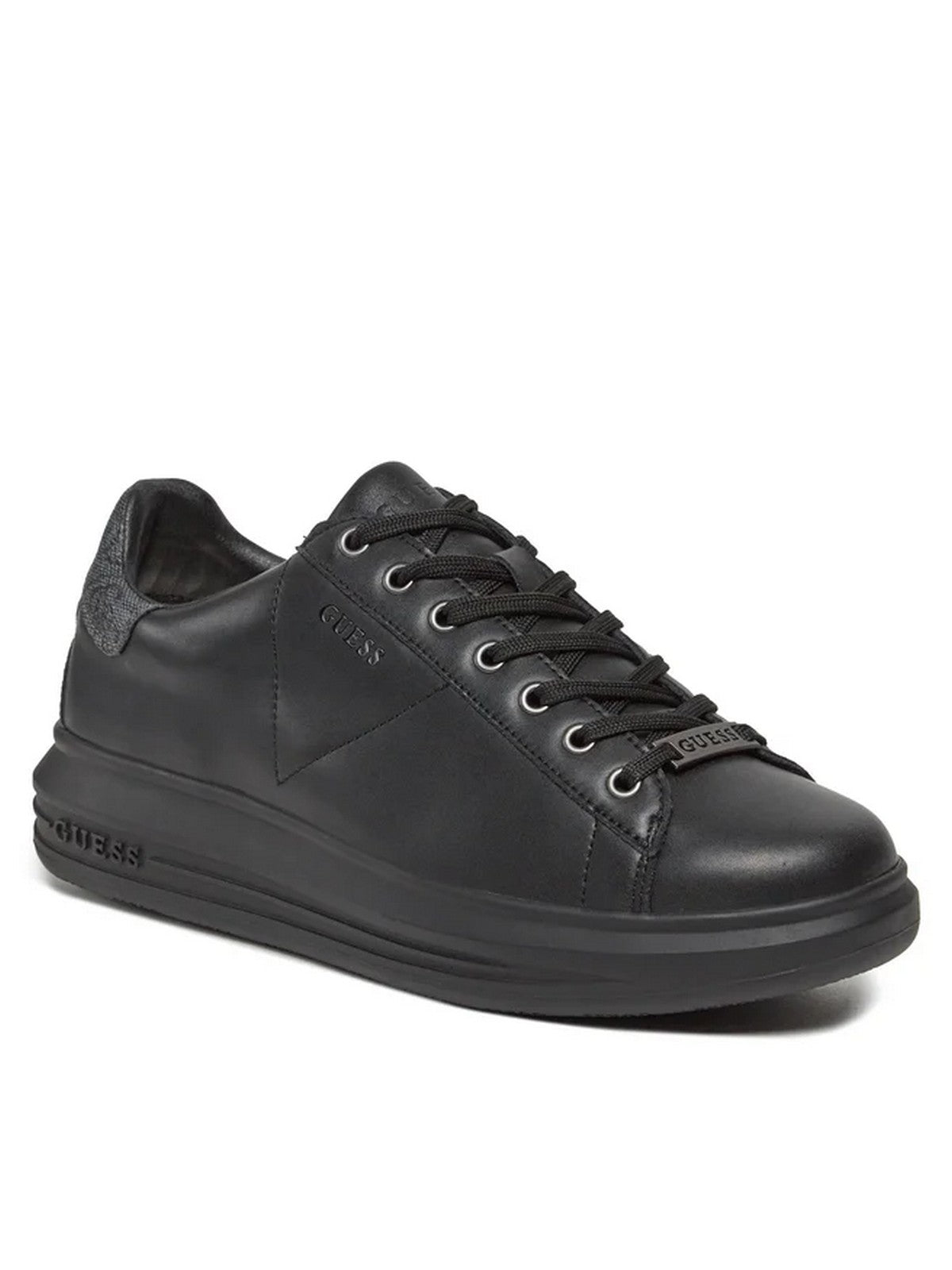 GUESS Hommes Sneaker Vibo FM8VIB FAP12 BLACO Noir