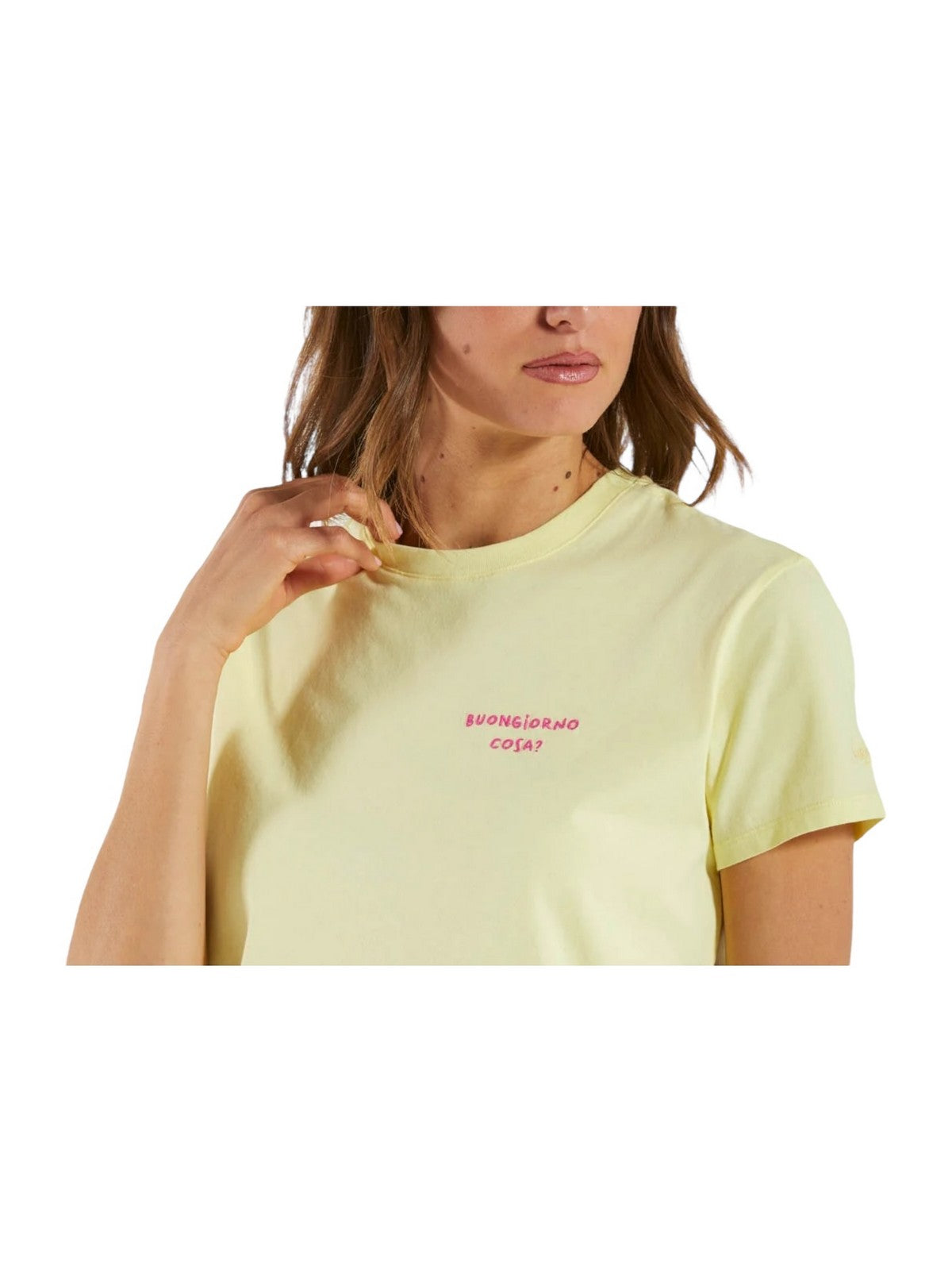 MC2 SAINT BARTH T-Shirt et Polo Femme EMILIE 09829F Jaune