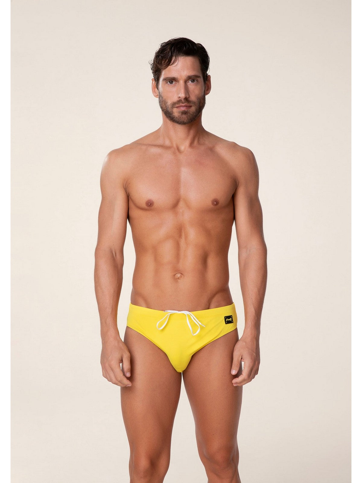 Maillot de bain F**K Hommes FK24-2010YL Jaune