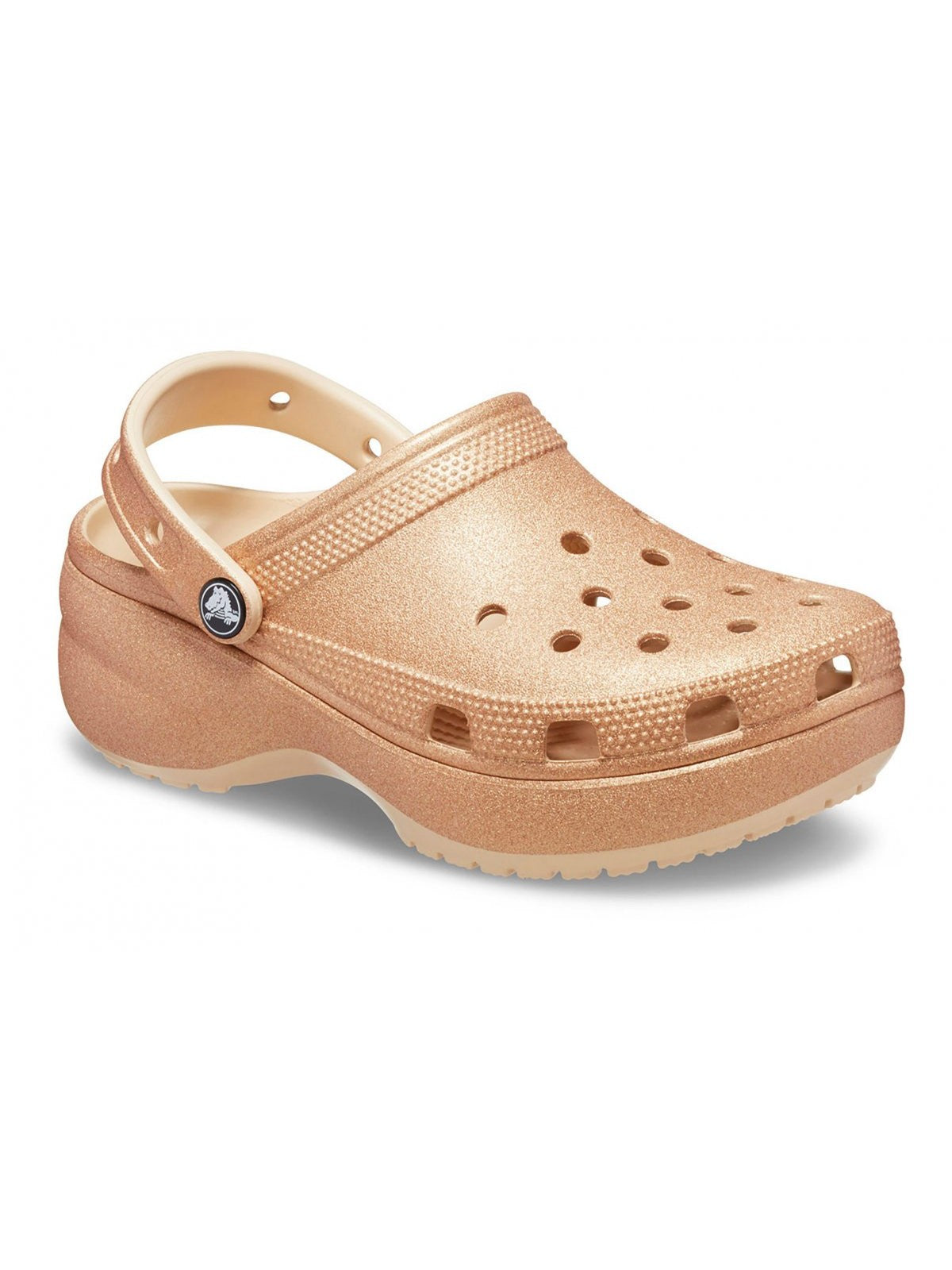 CROCS Femme Classic Platform Glitter Clg W 207241 2DS Beige