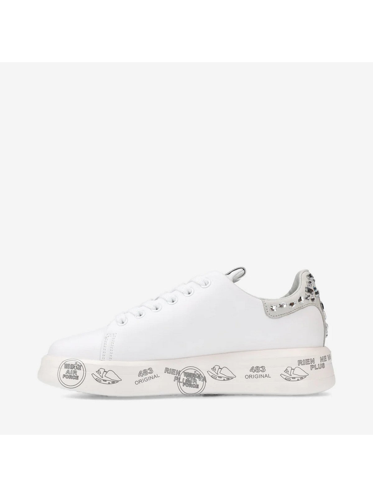 PREMIATA Femme Sneaker BELLE VAR 6712 Blanc