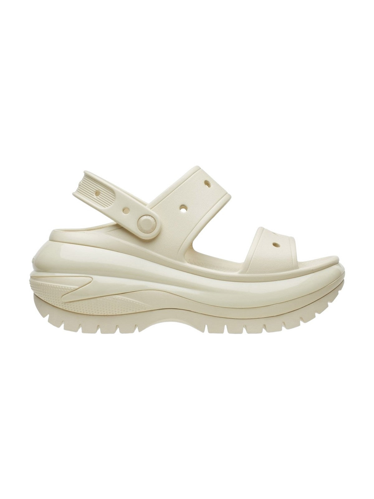 CROCS Classic Mega Crush Sandal W 207989 2Y2 Beige pour femme