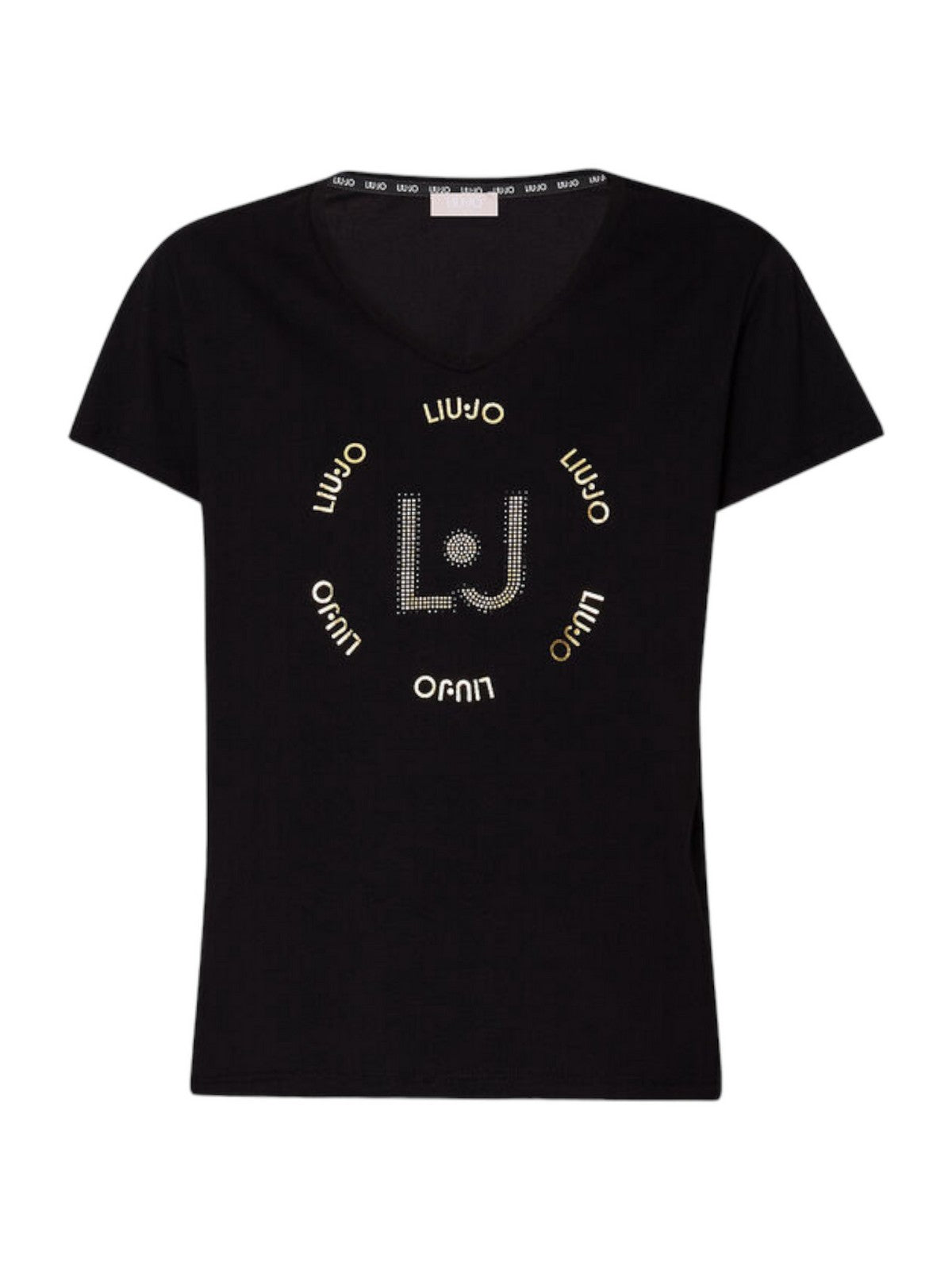 LIU JO SPORT T-Shirt et polo pour femmes TA4137J6040 U9958 Noir