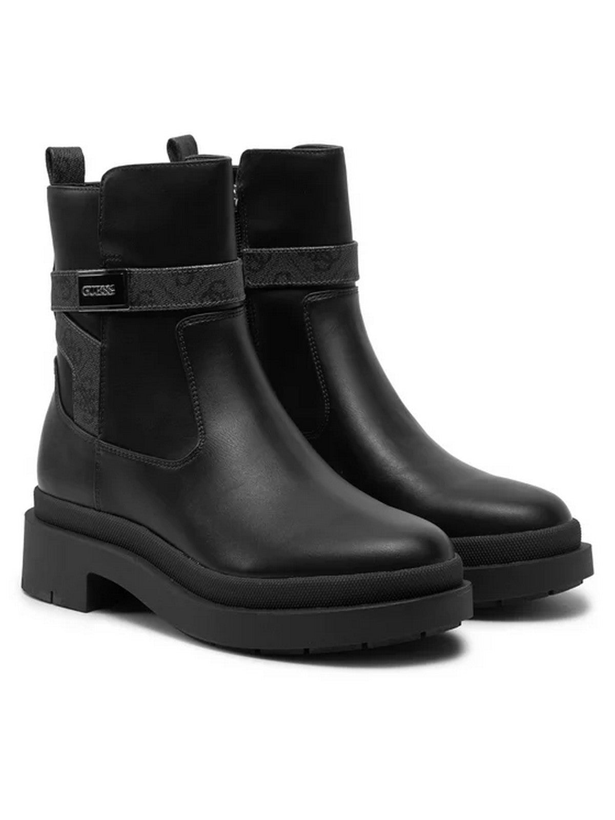 Bottes et bottes GUESS pour femmes Ovelle2 FLTOVE ELE10 BLKCO Noir