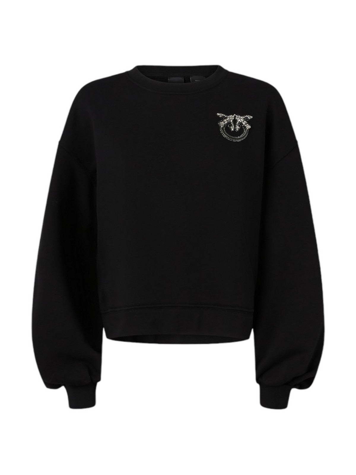 PINKO Sweatshirt Femme Logo Bir 102827-A24F Z99 Noir