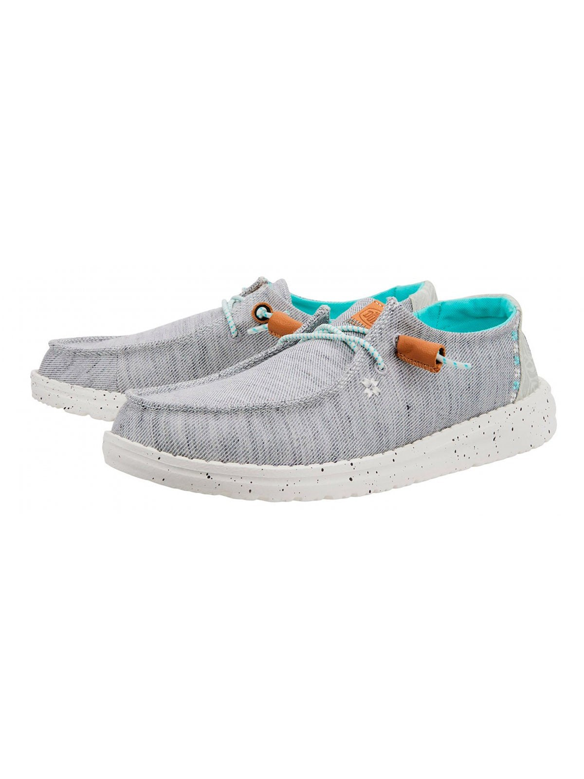 HEY DUDE Mocassin pour femme Wendy Heathered Slub HD.40753 030 Grey