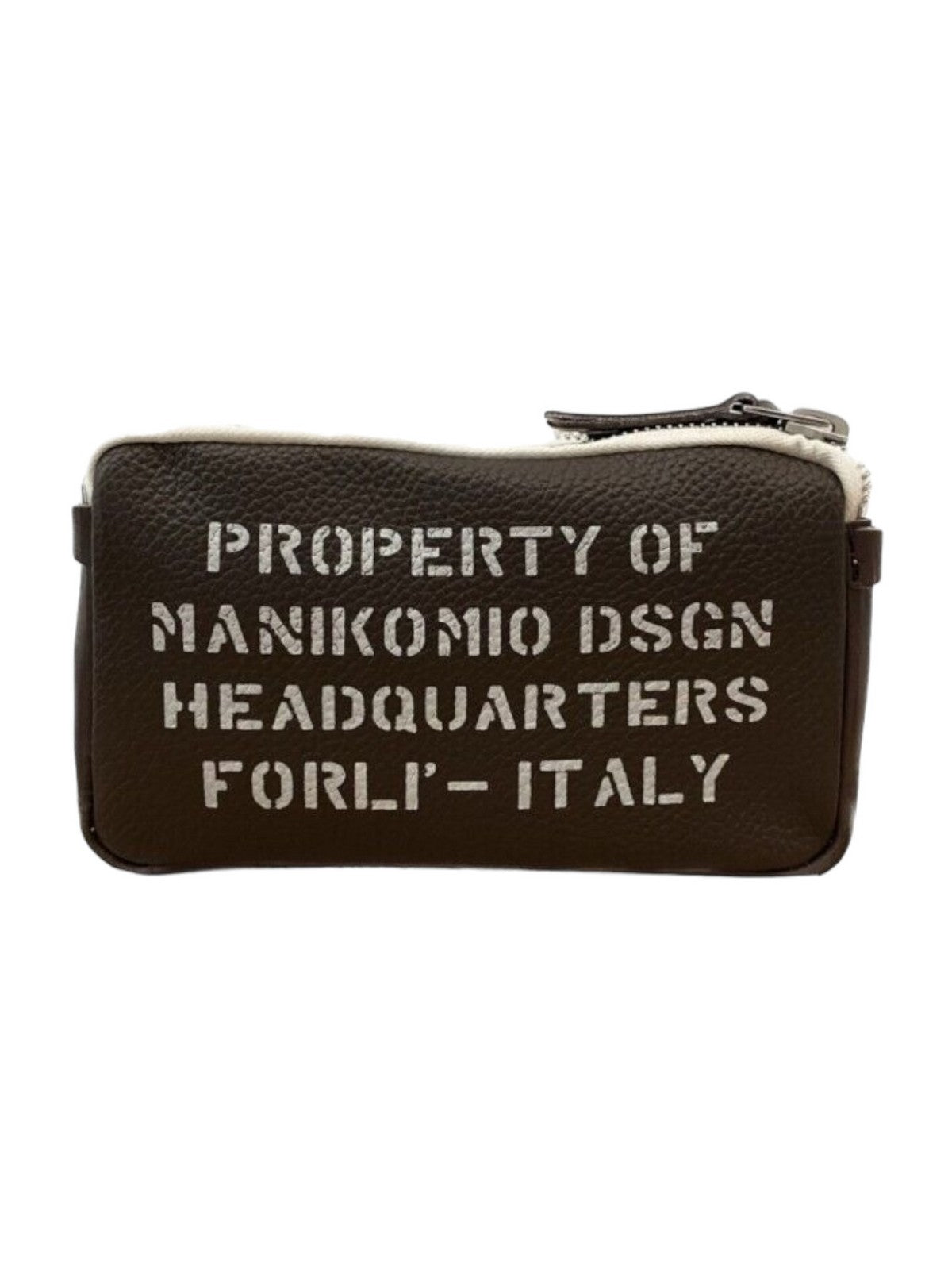 MANIKOMIO DSGN Homme Borbello CLUTCH PM05 Marron