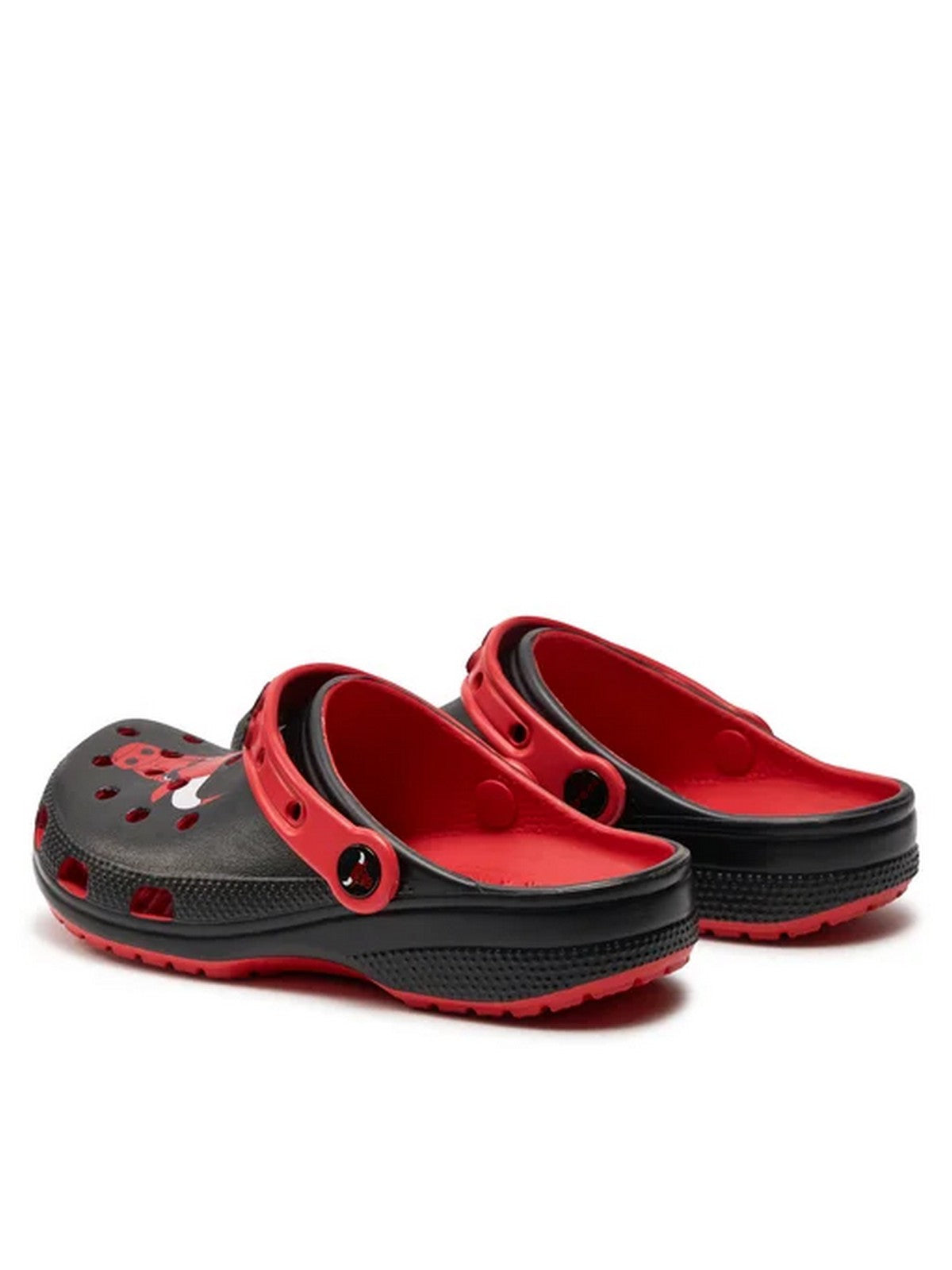 CROCS Hommes NBA Chicago Bulls Classic Slipper Clog 209441 6WC Noir