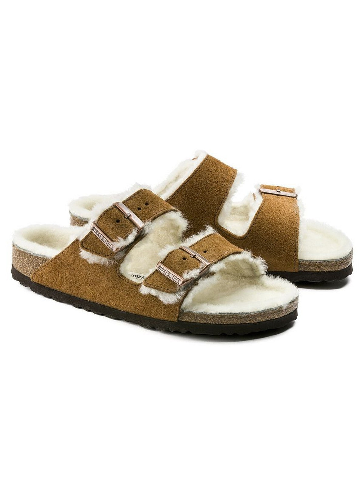 BIRKENSTOCK Femmes Arizona shearling 1001135 Beige