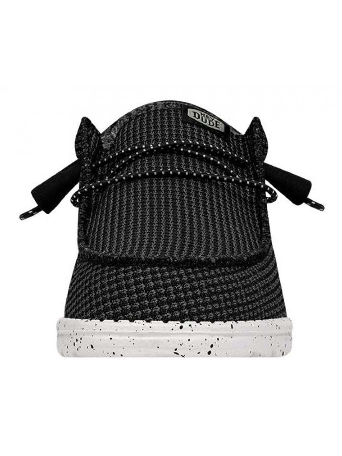 HEY DUDE Mocassin Hommes Wally Sport Mesh HD.40403 066 Noir