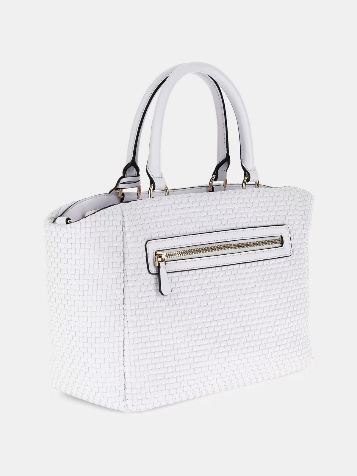 GUESS Sac à main Emelda Crossbody Top HWWG92 19060 WHI Blanc