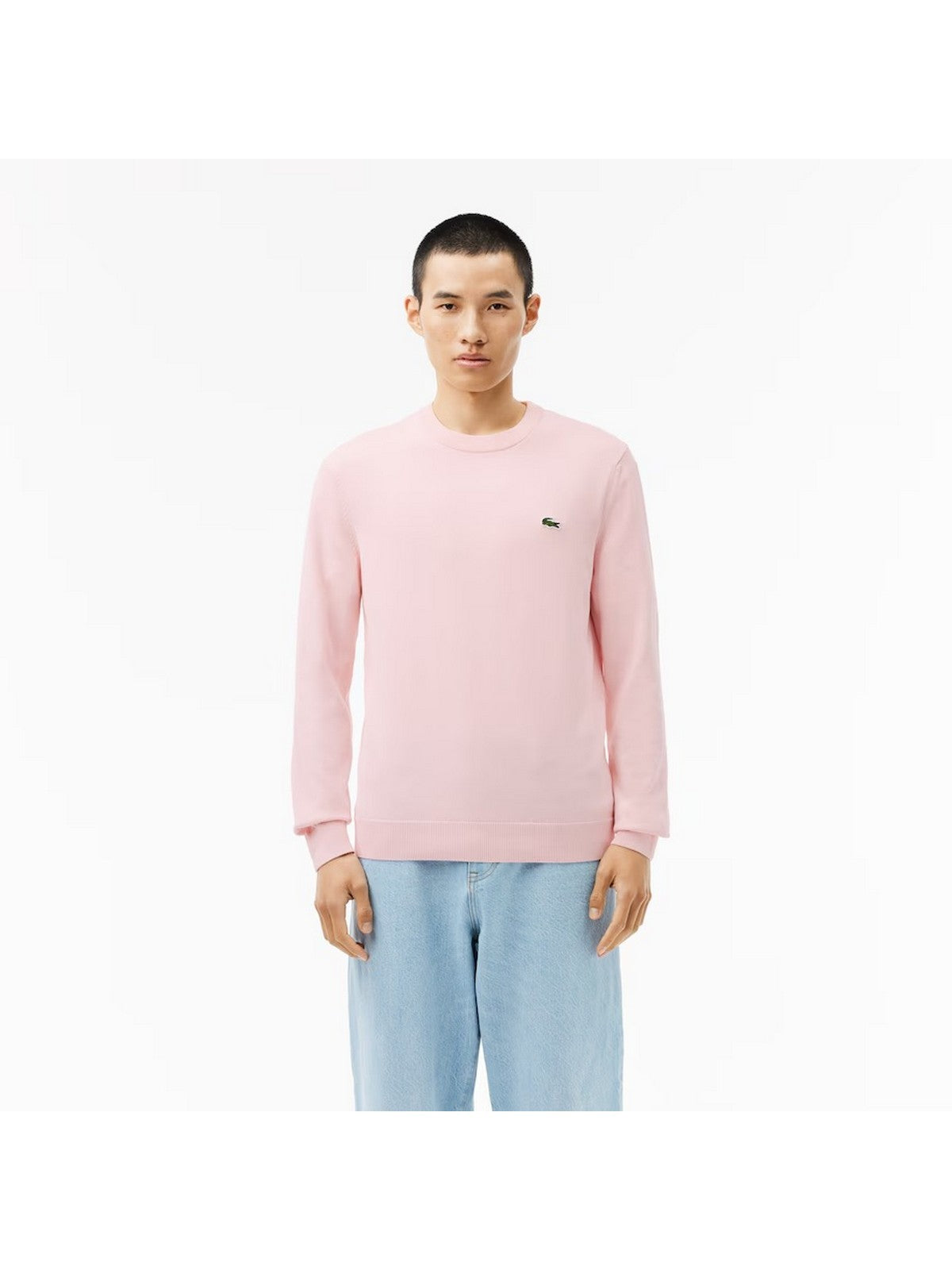 LACOSTE Hommes Pull AH1985 T03 Rose