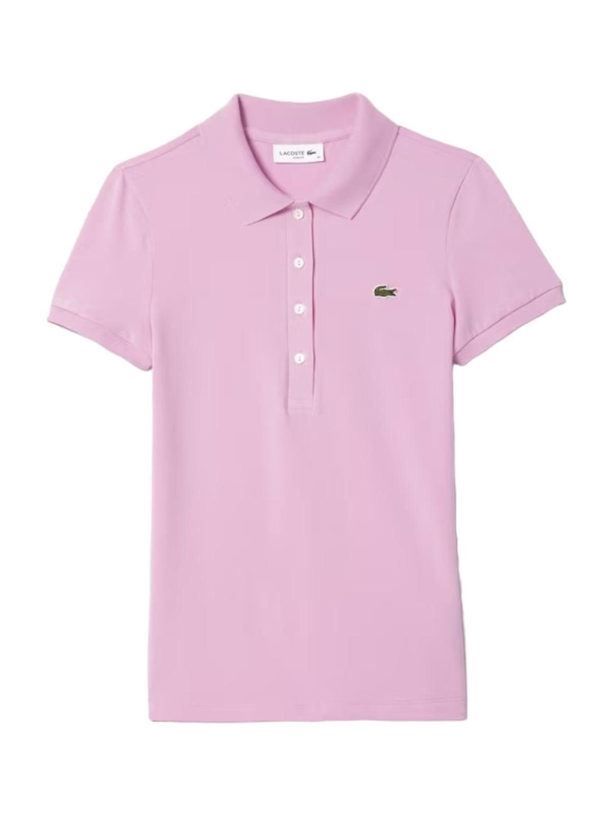 LACOSTE T-Shirt et polo pour femmes DF3443 IXV Pink