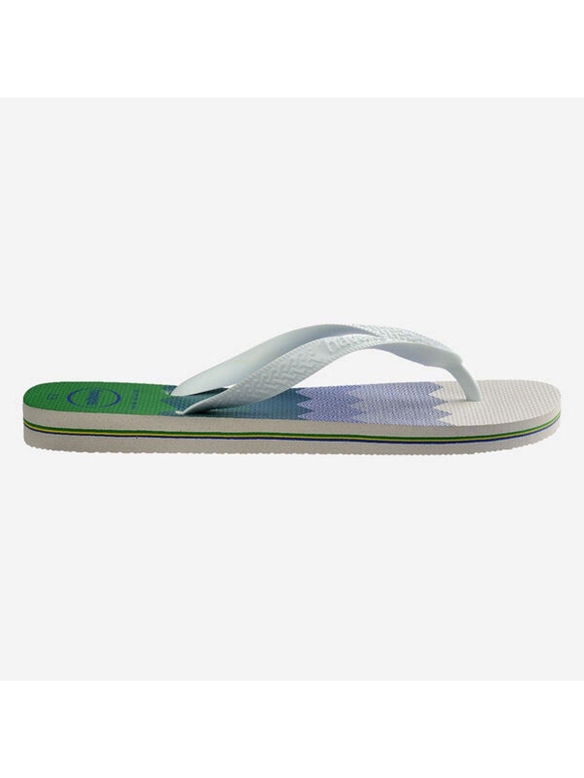 Tongs unisexes pour adultes HAVAIANAS Hav. Brasil Fresh 4145745.7886 Blanc