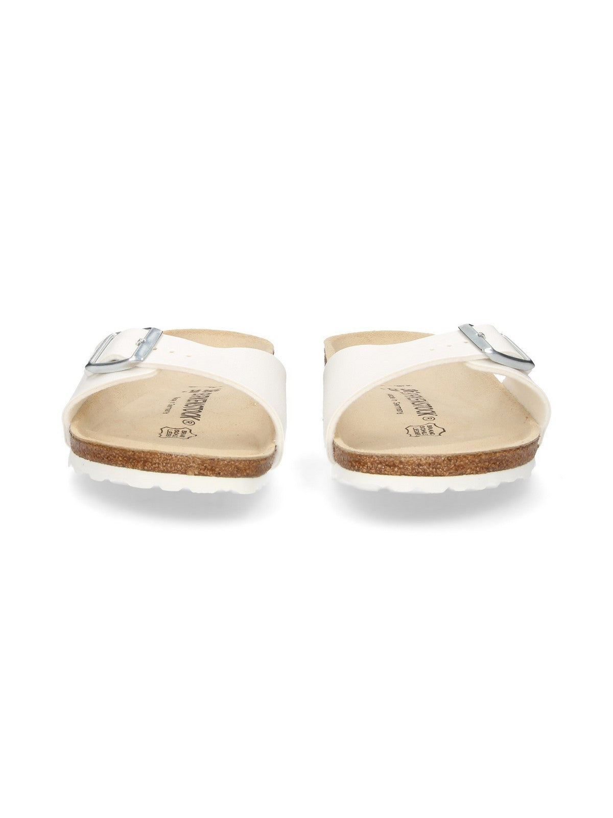 BIRKENSTOCK Femmes Sandalwood Madrid 040733 Blanc